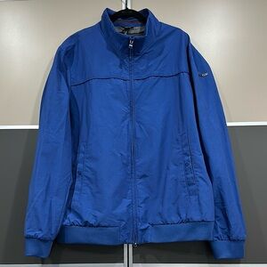 NWT Geox Respira US 46 M Vincit Bomper  Jacket True Blue Windproof Gorpcore EU64
